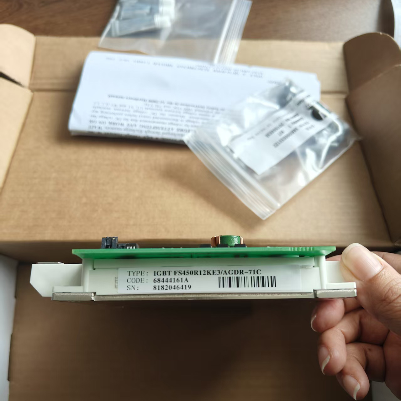 ABB IGBT Drive Moudle+FS300R12KE3/AGDR-72C 100% New Original